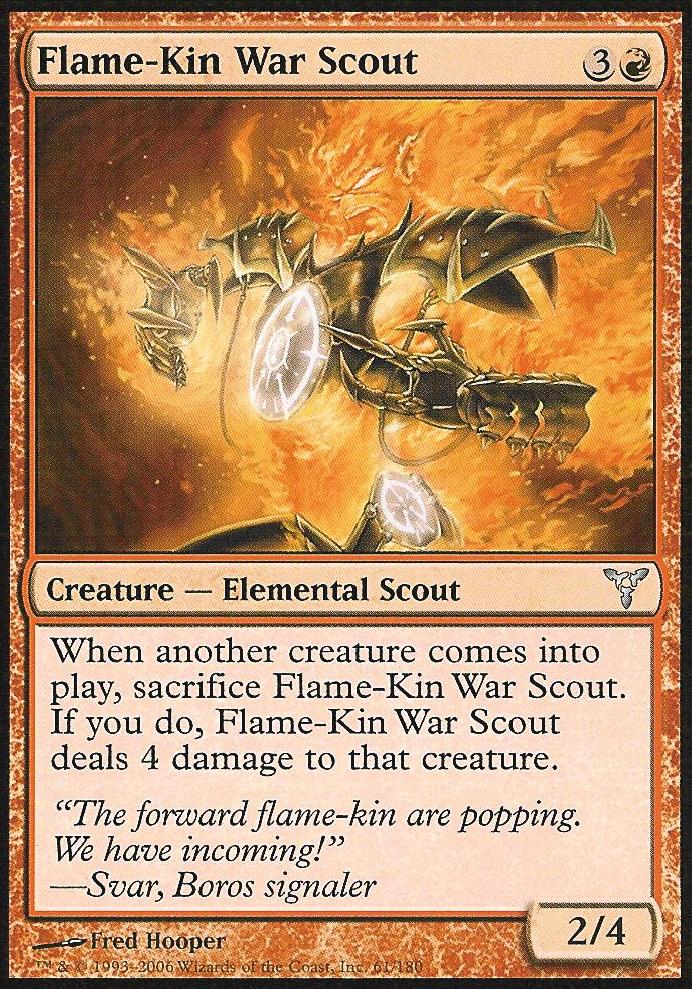 Flame-Kin War Scout (Dissension) Light Play