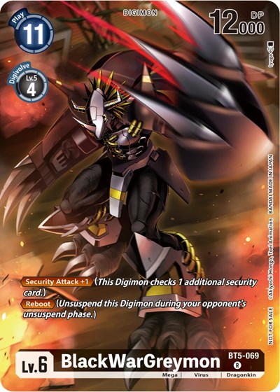 BlackWarGreymon (Tamer Party Pack -The Beginning-) (Battle of Omni) Near Mint Foil