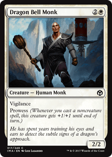 Dragon Bell Monk (Iconic Masters) Near Mint - Nick Nack's Full Frontal Attack