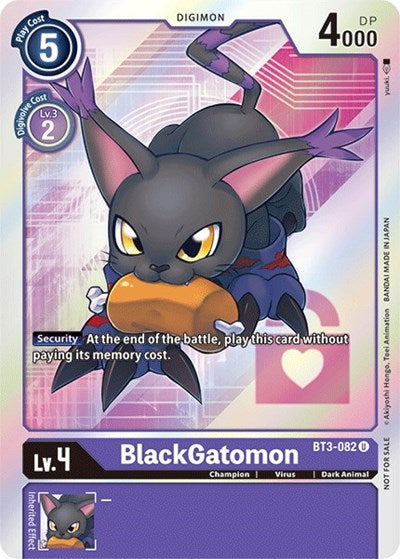 BlackGatomon (Box Topper) (Release Special Booster) Near Mint Foil