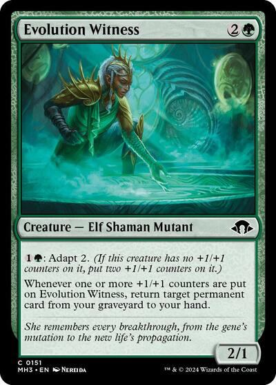 Evolution Witness (Modern Horizons 3) Near Mint - Nick Nack's Full Frontal Attack
