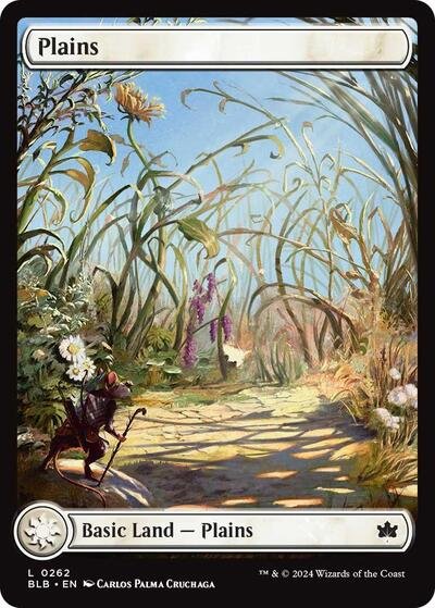 Plains (0262) (Bloomburrow) Near Mint - Nick Nack's Full Frontal Attack