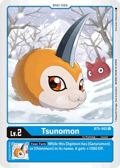 Tsunomon (Battle of Omni) Near Mint