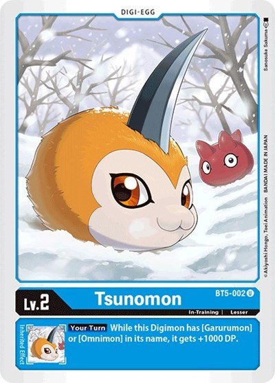 Tsunomon (Battle of Omni) Near Mint - Nick Nack's Full Frontal Attack