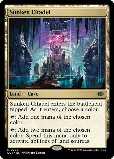 Sunken Citadel (The Lost Caverns of Ixalan) Near Mint - Nick Nack's Full Frontal Attack