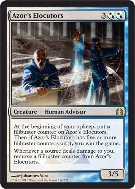 Azor's Elocutors (Return to Ravnica) Near Mint - Nick Nack's Full Frontal Attack