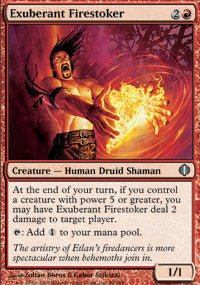 Exuberant Firestoker (Shards of Alara) Light Play - Nick Nack's Full Frontal Attack