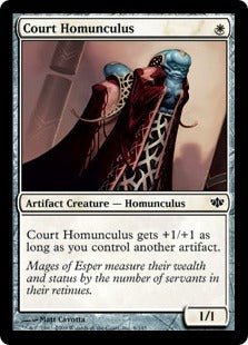 Court Homunculus (Conflux) Light Play - Nick Nack's Full Frontal Attack
