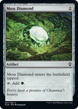 Moss Diamond (Commander Legends: Battle for Baldur's Gate) Near Mint - Nick Nack's Full Frontal Attack