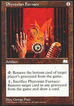 Phyrexian Furnace (Weatherlight) Light Play - Nick Nack's Full Frontal Attack