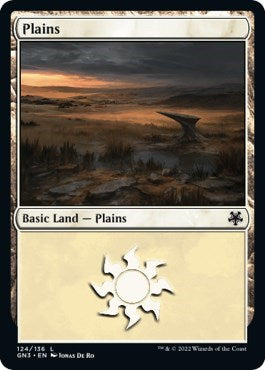 Plains (124) (Magic Game Night: Free-For-All) Near Mint