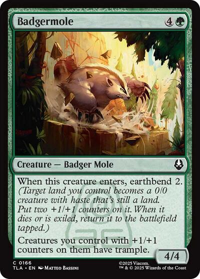 Badgermole (Avatar: The Last Airbender) Near Mint Foil