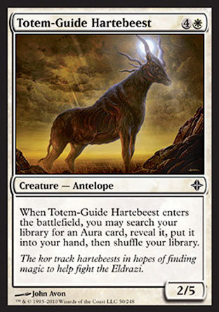 Totem-Guide Hartebeest (Rise of the Eldrazi) Light Play
