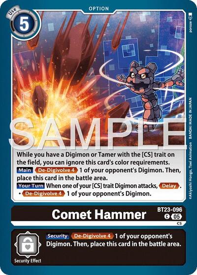 Comet Hammer (Hackers' Slumber) Near Mint - Nick Nack's Full Frontal Attack