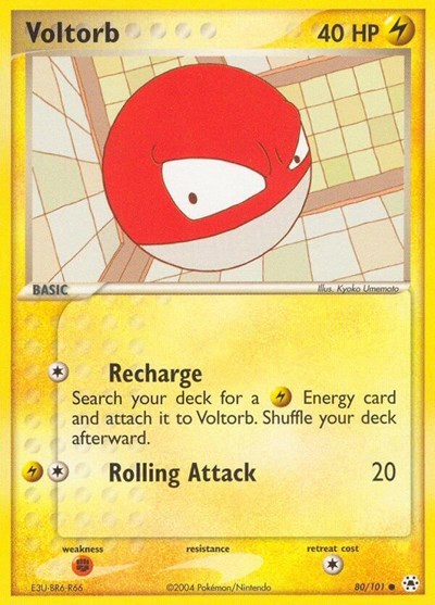 Voltorb (Hidden Legends) Light Play