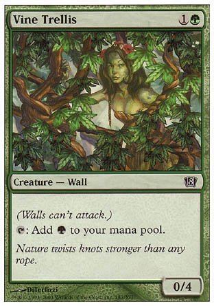 Vine Trellis (8th Edition) Near Mint - Nick Nack's Full Frontal Attack