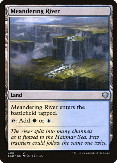 Meandering River (Commander 2022 Starter Decks) Near Mint - Nick Nack's Full Frontal Attack