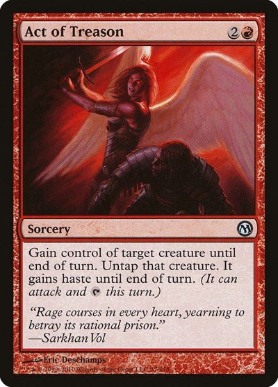 Act of Treason (Duels of the Planeswalkers) Near Mint - Nick Nack's Full Frontal Attack