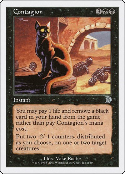 Contagion (Promos: Deckmasters Garfield vs Finkel) Light Play - Nick Nack's Full Frontal Attack