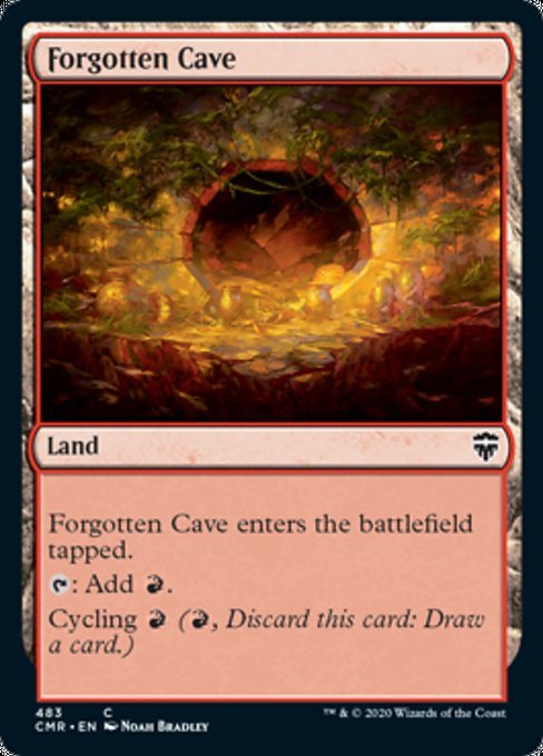 Forgotten Cave (Commander 2020 Commander Legends) Near Mint - Nick Nack's Full Frontal Attack