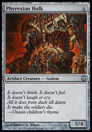 Phyrexian Hulk (Duel Decks: Phyrexia vs The Coalition) Near Mint - Nick Nack's Full Frontal Attack