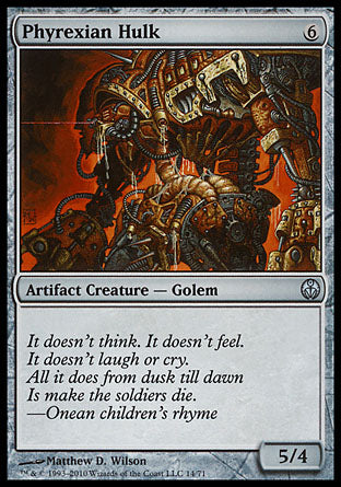 Phyrexian Hulk (Duel Decks: Phyrexia vs The Coalition) Near Mint