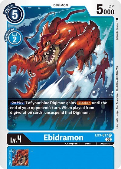 Ebidramon (Draconic Roar) Near Mint - Nick Nack's Full Frontal Attack