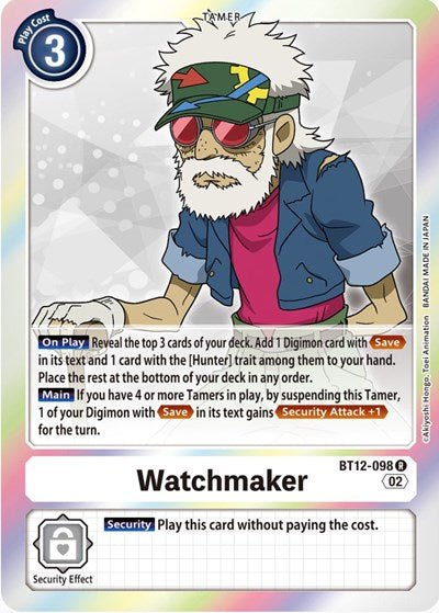 Watchmaker (Across Time) Near Mint Foil - Nick Nack's Full Frontal Attack