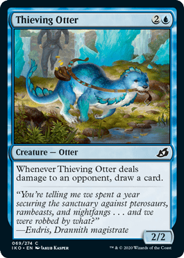 Thieving Otter (Ikoria: Lair of Behemoths) Near Mint - Nick Nack's Full Frontal Attack