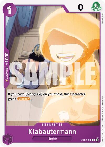 Klabautermann (Extra Booster: Anime 25th Collection) Near Mint - Nick Nack's Full Frontal Attack