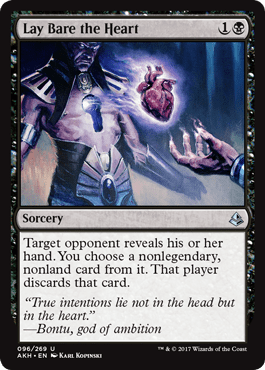 Lay Bare the Heart (Amonkhet) Near Mint - Nick Nack's Full Frontal Attack