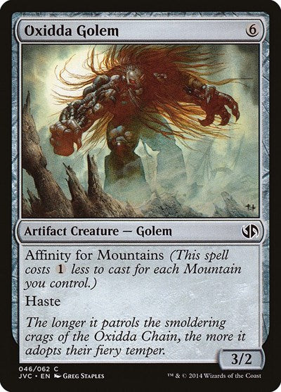 Oxidda Golem (Duel Decks: Anthology) Near Mint