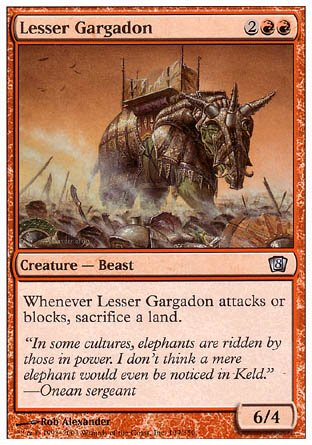 Lesser Gargadon (8th Edition) Near Mint - Nick Nack's Full Frontal Attack