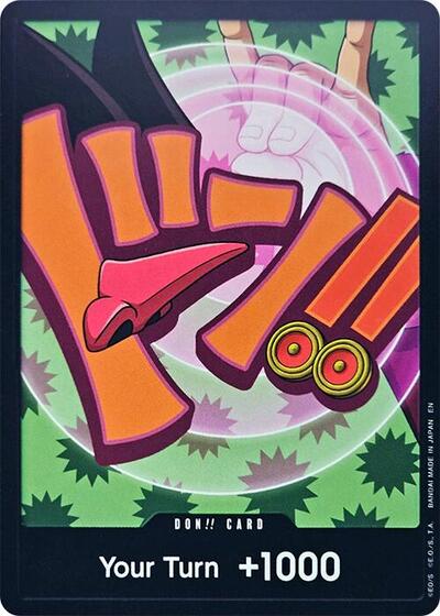 DON!! Card (Foxy) (Premium Booster -The Best- Vol. 2) Near Mint - Nick Nack's Full Frontal Attack