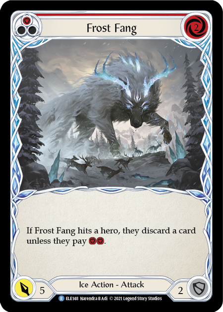 Frost Fang (Red) (Tales of Aria) Near Mint Unlimited