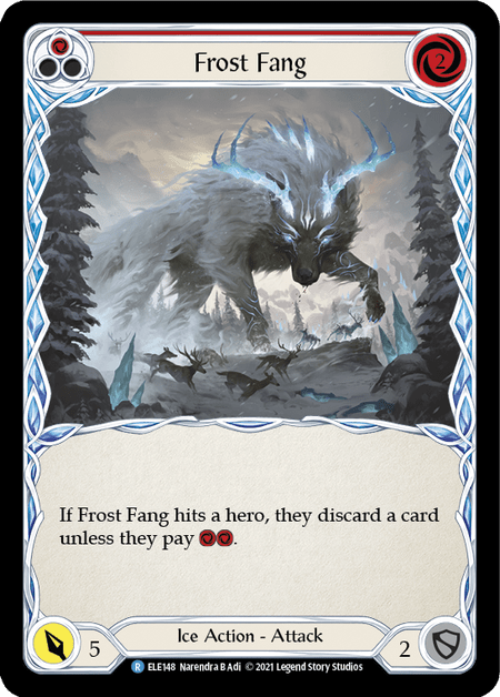 Frost Fang (Red) (Tales of Aria) Near Mint Unlimited - Nick Nack's Full Frontal Attack