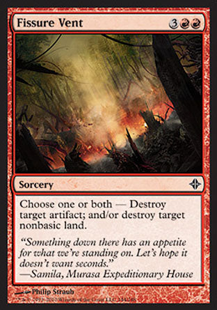 Fissure Vent (Rise of the Eldrazi) Light Play