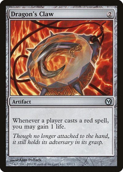 Dragon's Claw (Duels of the Planeswalkers) Near Mint - Nick Nack's Full Frontal Attack