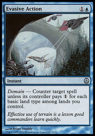 Evasive Action (Duel Decks: Phyrexia vs The Coalition) Near Mint - Nick Nack's Full Frontal Attack