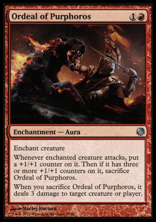 Ordeal of Purphoros (Duel Decks: Heroes vs Monsters) Near Mint - Nick Nack's Full Frontal Attack