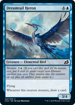 Dreamtail Heron (Ikoria: Lair of Behemoths) Near Mint - Nick Nack's Full Frontal Attack