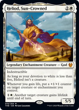 Heliod, Sun-Crowned (Theros Beyond Death) Near Mint Foil - Nick Nack's Full Frontal Attack