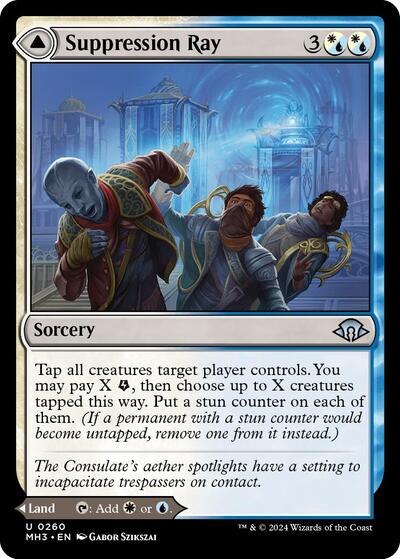 Suppression Ray (Modern Horizons 3) Near Mint - Nick Nack's Full Frontal Attack