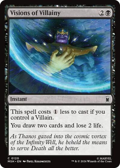 Visions of Villainy (Marvel Super Heroes) Near Mint - Nick Nack's Full Frontal Attack