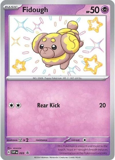 Fidough - 069 (SV: Scarlet & Violet Promo Cards) Near Mint Holofoil - Nick Nack's Full Frontal Attack