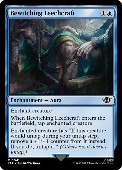 Bewitching Leechcraft (Universes Beyond: The Lord of the Rings: Tales of Middle-earth) Near Mint - Nick Nack's Full Frontal Attack