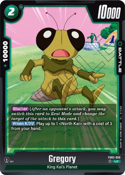 Gregory (Raging Roar) Near Mint