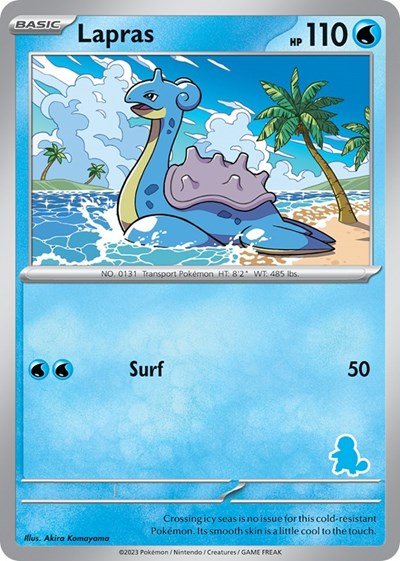 Lapras (My First Battle) Near Mint - Nick Nack's Full Frontal Attack
