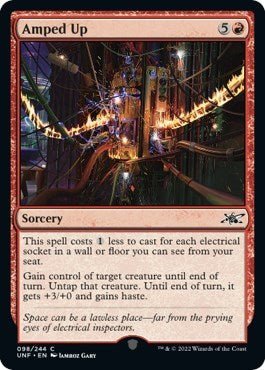 Amped Up (Unfinity) Near Mint - Nick Nack's Full Frontal Attack