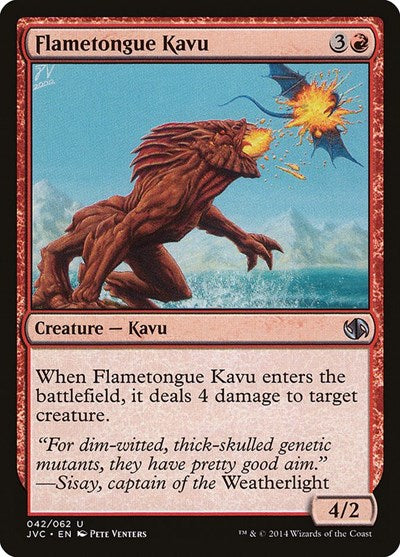 Flametongue Kavu (Duel Decks: Anthology) Near Mint